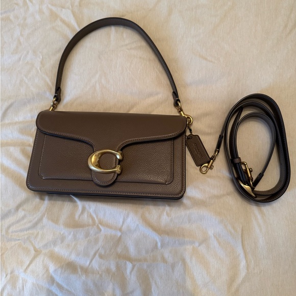 Coach Tabby 26 Shoulder Bag Dark Stone - Picture 6 of 8